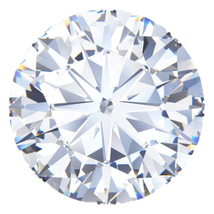 Diamante CVD redondo 1 mm Brilhante cor GH claridade SI